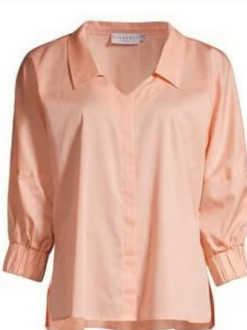 HARSHMAN Novia Cotton ROSE CLOUD Puff-Sleeve Blouse Women's Medium NWT